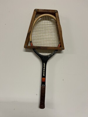VINTAGE JOHN McENROE DUNLOP MAXPLY TENNIS + FRAME GUARD | eBay