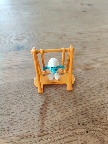 Schaukel Schlumpf Gold (Smurf Swing Gold) - Gold City Smurfs - Maxi Ü-Ei - 2021