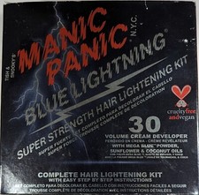 Manic Panic Blue Lightning Hair Bleach Kit - 30 Volume Cream Developer