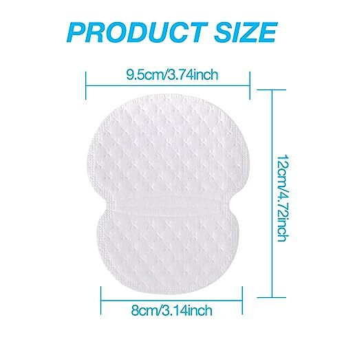 100 Pièces Anti Transpiration Jetable Coussinet Anti Transpirant