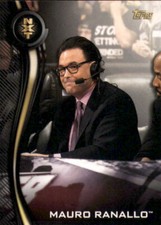 2019 Topps WWE NXT Roster #31 Mauro Ranallo 