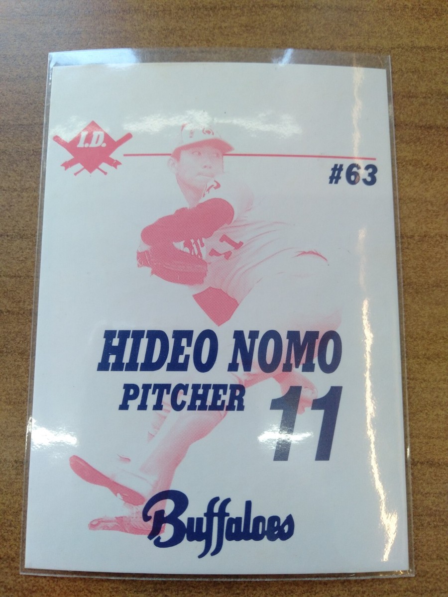 Nomo Hideo | 0 ID eBay Card #64 TOMY Buffaloes ,extremely Kintetsu 