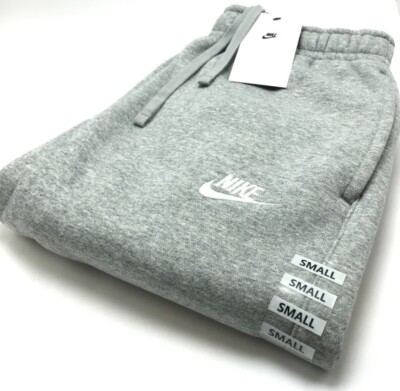 NEW* Men NIKE Fleece Essential Jogger Pants Heather Grey (BV2671