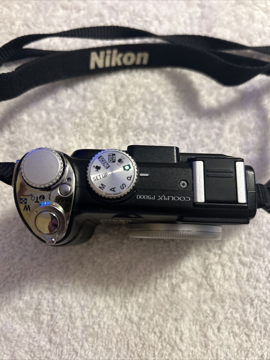 Nikon COOLPIX P5000 10.0MP Digital Camera - Black for sale Nikon COOLPIX P5000 10.0MP Digital Camera - Black for sale