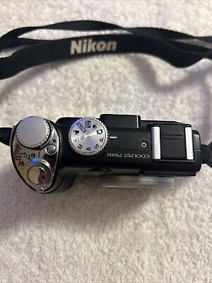 Nikon COOLPIX P5000 10.0MP Digital Camera Black + Battery no Nikon COOLPIX P5000 10.0MP Digital Camera Black + Battery no