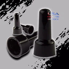 1000 PCS Xscorpion 16-14 AWG Gauge Black Closed End Crimp CAPS Wire UL Approved