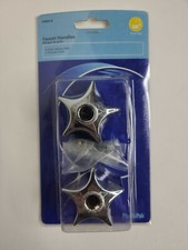 PLUMB PAK PP805-8 Chrome Plated Canopy Cross Sink Faucet Handle