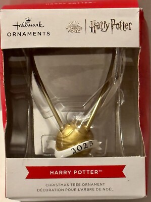 Hallmark 2023 Harry Potter Golden Snitch Christmas Ornament Walgreen's Exclusive