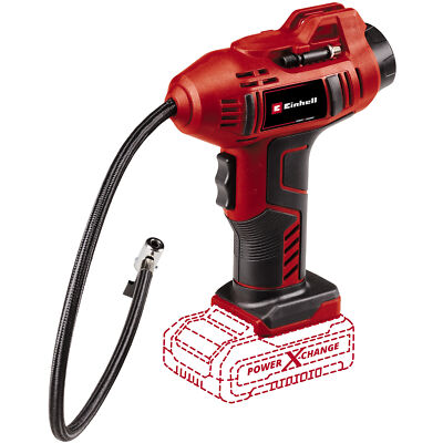 Einhell Akku-Autokompressor CE-CC 18 Li-Solo, Kompressor, rot