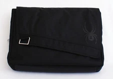 Spyder Signature Black Nylon Messenger Bag Unisex NWT
