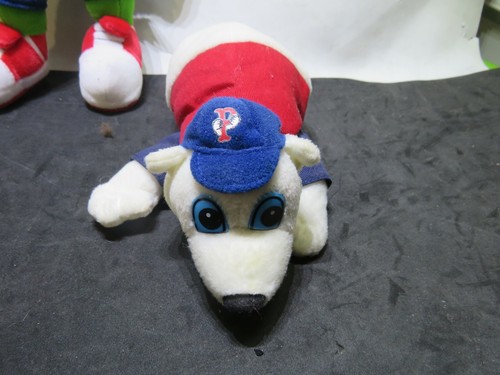 MLB Boston Red Sox Pawtucket Wally The Green Monster Paws Polar Bear Beanies - Picture 3 of 5
