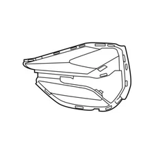 Genuine OEM Fog Light Trim for BMW 51118497246