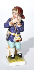 Antique c18th Meissen Style Figure Closter Veilsdorf - JANUARIUS/AQUARIUS
