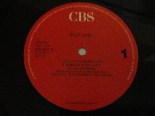 BILLY JOEL~i go to extremes CBS 1989 UK Import 4 track 12" ~ Billy Joel LP - Picture 7 of 8