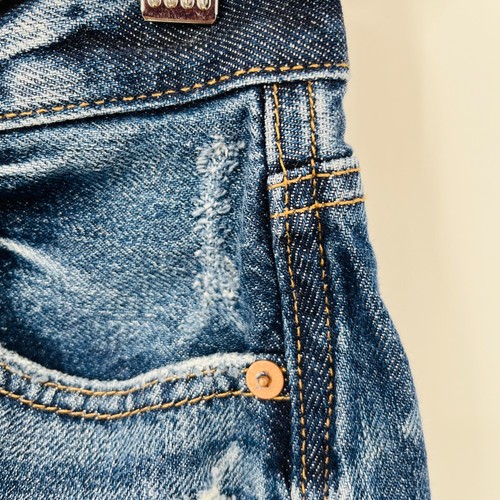 American Eagle Outfitters 90s Boyfriend Short Sz 2 High Rise Distressed Festival - Picture 5 of 9