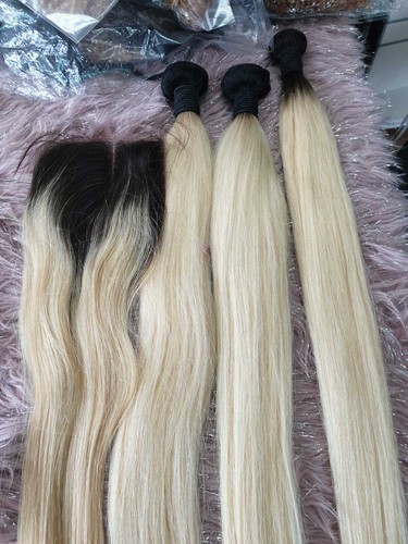 26+28+30&24 ZOLL 4X4 VERSCHLUSS BRASILIANISCHES MENSCHLICHES HAAR GLATT 350g LIMITIERTE ANGEBOTE!! - Bild 2 von 6