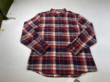 The Normal Brand Flannel Button Up Shirt Cotton Plaid Men's XXL