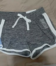 NWT JUSTICE GRAY Heathered DOLPHIN ATHLETIC SHORTS SIZE 8