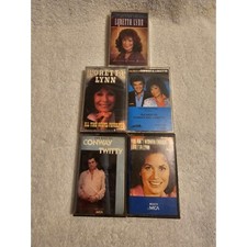 Loretta Lynn Conway Twitty Cassette Tapes Lot Country Music Vintage