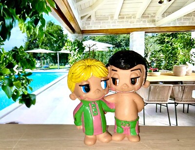 Liebe Ist ...Comic, Love is... 5,5 cm Lila/Grün   Absolute Rarität   Kim Casali