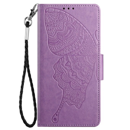 Case for iPhone 14 13 12 11 XS Pro Max XR Plus Leather Wallet Butterfly Pattern - Picture 15 of 57