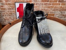 Fringe You Silver Glitter Kilty Shoe Fashion Accessory New Sneakers Oxfords