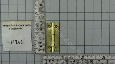 BULLE FAVRE FRENCH ELECTRICAL IMPULSE CLOCK ORIGINAL BRASS HINGE