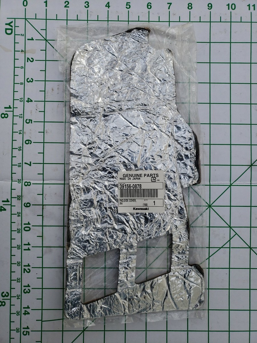118セット② Kawasaki OEM 12 13 14 Ninja ZX1400 ZX-14 Side Cover Pad 39156-0878