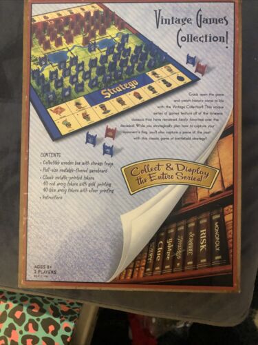NEW STRATEGO Collectible Wooden Book Box Strategy Game Hasbro 2009 - Picture 2 of 10