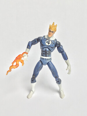 Human Torch Fantastic 4 Marvel Universe 10cm Figur Hasbro Loose 100% Complete