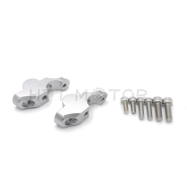 For BMW R1200 R NINE T 2014-2017 Handlebar Riser Kit Moves Bar Up 28mm Back 25mm For BMW R1200 R NINE T 2014-2017 Handlebar Riser Kit Moves Bar Up 28mm Back 25mm