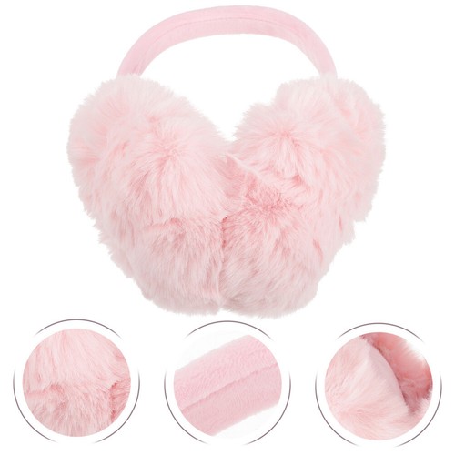 Fascia in peluche paraorecchie invernale peluche copriorecchie antivento orecchio invernale - Foto 4 di 12