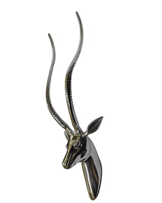 Große Metall Wandhalterung Hirschkopf Hirschkopf Antilope Gazelle 22 Zoll