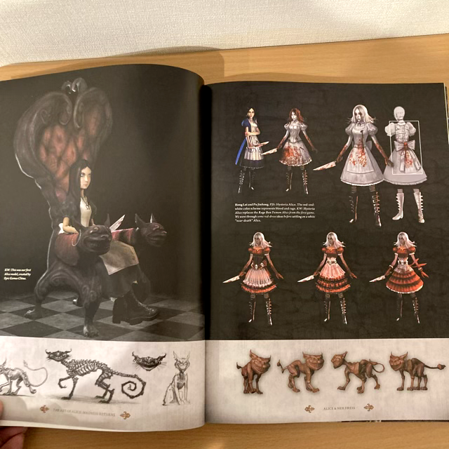 The Art of Alice Madness Returns Full Color Art Book English The Art of Alice Madness Returns Full Color Art Book English