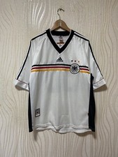 GERMANY 1998 1999 2000 HOME FOOTBALL SHIRT SOCCER JERSEY ADIDAS sz XL MEN #13 