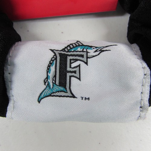 Florida Marlins Hair Twist Tie Scrunchie Ponytail Holder Set of 2 - Picture 2 of 2