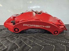 Eb1444 2017 17 Porsche 991 911 Turbo Left Lh Front Brake Caliper