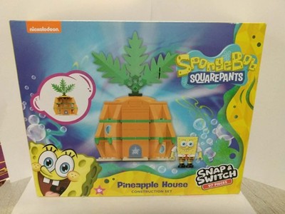 Snap & Switch SpongeBob Squarepants Pineapple House Construction 97 Pieces New