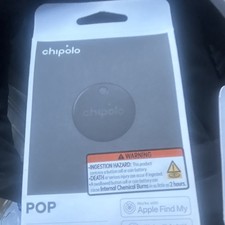 Chipolo POP Bluetooth Tracking Device Compatible with Apple Find My