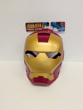 2008 Hasbro Marvel IRON MAN Face Mask Helmet Toy Original Iron Man Avengers Read