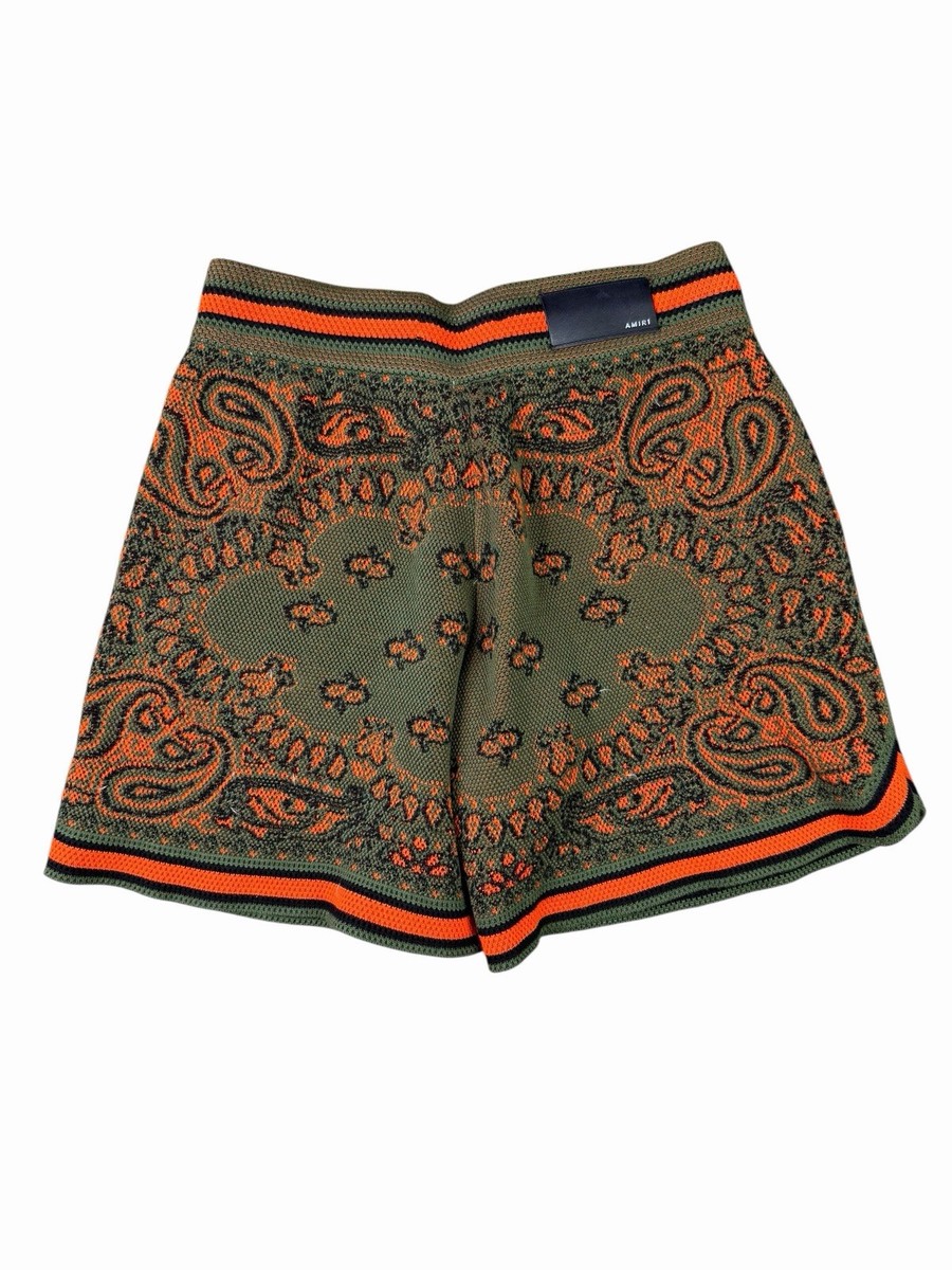 パンツ AMIRI Bandana Crochet Basketball Shorts s-l1200.jpg