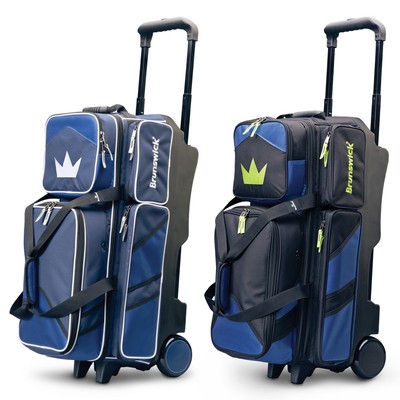 Bowling 3 Ball Tasche Brunswick Quest Triple Roller