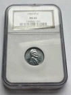 1943 D Lincoln Wheat Steel Cent Penny Ngc 66