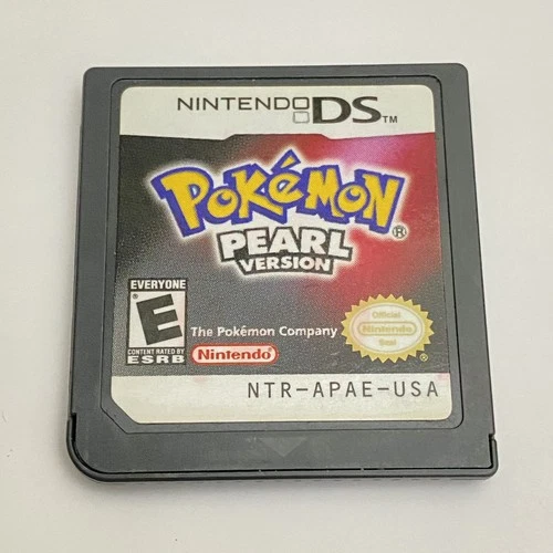 New ListingPokemon Pearl Version Nintendo DS Authentic Tested Working Cartridge Only