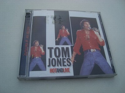 Tom Jones 2CD-ALBUM: Hot And Live - Lounge, Vocal Compilation 1999