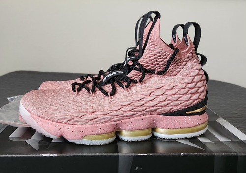 LeBron 15 XV LMTD Hollywood All Star 2018 Rust Pink Men’s Size 10.5 EUC!