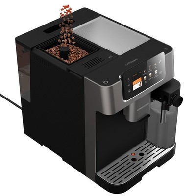 GRUNDIG KVA 8230 Kaffeevollautomat Anthrazit/Schwarz