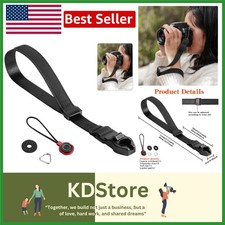 Quick Release Camera Wrist Strap Universal for DSLR Camcorders Telescopes 198lbs
