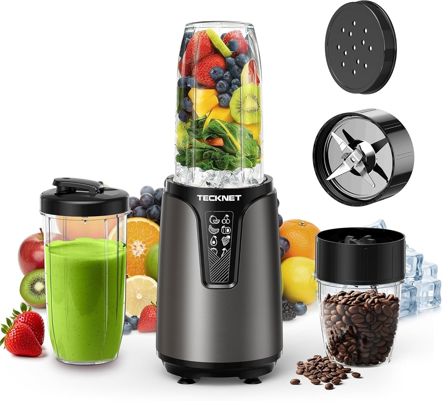 25000RPM Bullet Blender for Smoothies,1000W Small Personal N