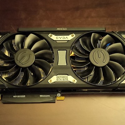 EVGA NVIDIA GeForce GTX 1070 08G-P4-6173-KR DP HDMI DVI-D PCIe x16